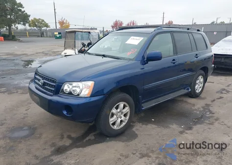 2002 Toyota Highlander V6 из США, поврежденный, VIN JTEHF21A520069575